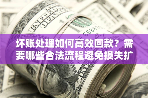 武汉坏账处理如何高效回款？需要哪些合法流程避免损失扩大？