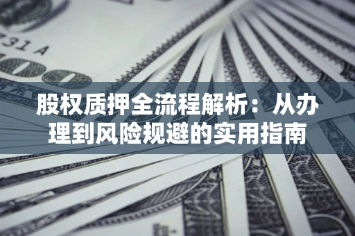 武汉股权质押全流程解析：从办理到风险规避的实用指南