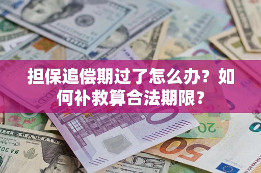武汉担保追偿期过了怎么办？如何补救算合法期限？