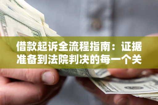 武汉借款起诉全流程指南：证据准备到法院判决的每一个关键步骤