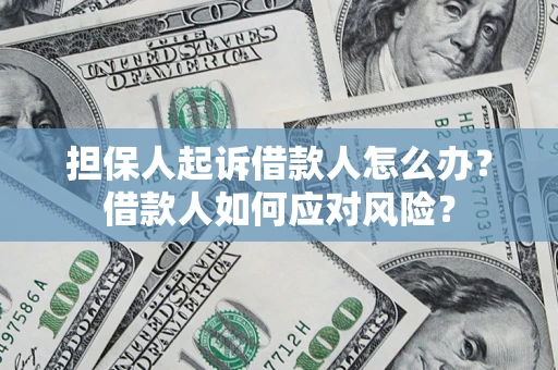 武汉担保人起诉借款人怎么办？借款人如何应对风险？