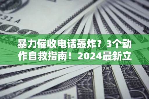 武汉暴力催收电话轰炸？3个动作自救指南！2024最新立案标准全解析
